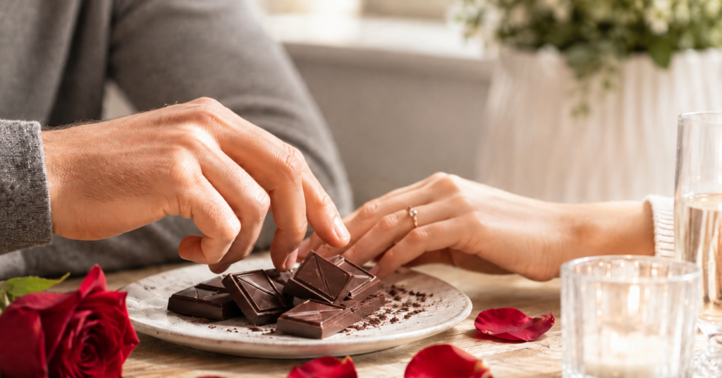 science behind the chocolate and romance