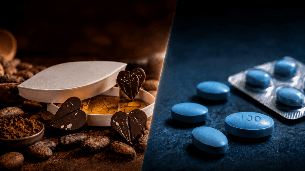 sex chocolates vs. libido pills